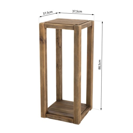 Sellette en pin recyclé SANDY - Marron bois - Dimensions disponibles