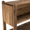 Étagère marron 3 niveaux bois Pin recyclé - SANDY