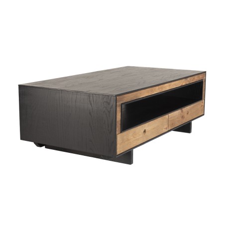 Table basse DANDY en bois de pin recyclé