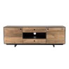 DANDY - TV Stand with 2 Doors, 2 Drawers and 1 Niche