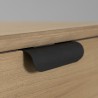 Console bois naturel MARGAUX - 2 tiroirs