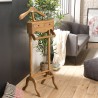 Valet de chambre bois Teck marron