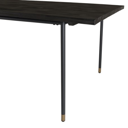 Table à manger YANIS noire 200x100cm