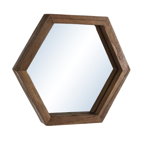 Miroir SIXTINE en bois de teck recyclé