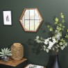 Miroir SIXTINE en bois de teck recyclé