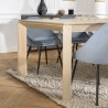 Table à manger MAXENCE - Bois chêne 220/320cm