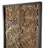 SAM - Rectangular Wall Decoration in Recycled Teak | Unique Home Decor