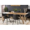 Table à manger MAXENCE en bois teck recyclé