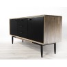 Buffet PALOMA en bois acacia et métal noir