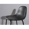 TOM - Set of 2 Anthracite John Bar Stools
