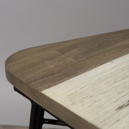 Lot de 2 chaises CARMEN - Pieds métal