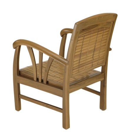 Fauteuil WALLY - Teck et bambou
