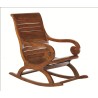 LORINE Rocking Chair in Brown Mindi Wood - Relax in Style