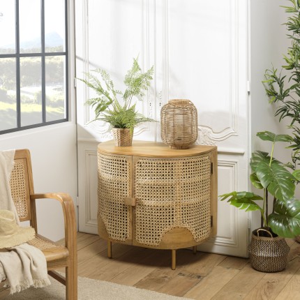 ISA Brown 2-door Sideboard in Mango Wood