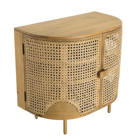Buffet ISA marron 2 portes bois de manguier
