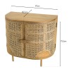 Buffet ISA marron 2 portes bois de manguier