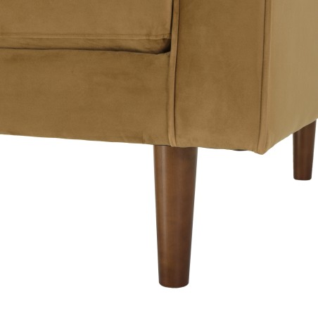 NELSON - MADRID 3 Seater Sofa in Camel Fabric