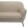 NELSON Beige 2-Seater Sofa - Cozy Living Room Furniture