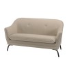 NELSON Beige 2-Seater Sofa - Cozy Living Room Furniture